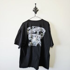 Vintage West Coast Choppers Tee Size XXL T Shirt Biker Flame